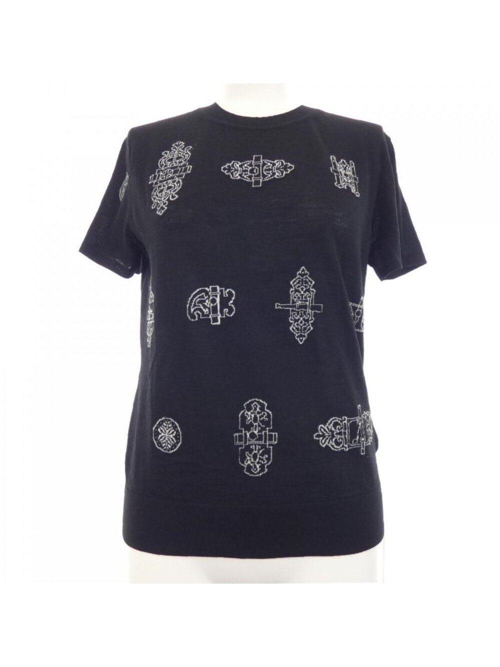 Hermes Knit Sweater Black